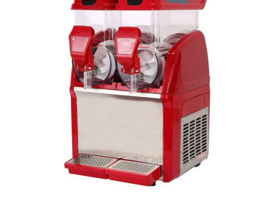 Slush Machine Rental - A colorful slushy machine ready for your event.