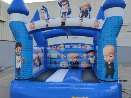 Small Jumping Castle Hire - Kids gleefully bouncing on a vibrant inflatable castle, creating magical moments at your event.