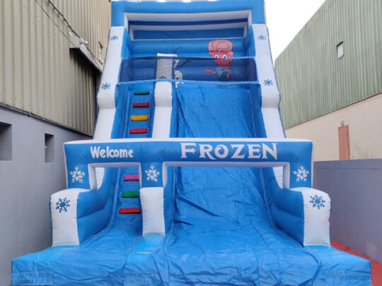 Bouncy castle ready for action - available for rent to add a splash of fun to your next event.Rent the excitement with our bouncy castles! Make your event unforgettable with our wide range of bouncy castles for rent. Safe, vibrant, and perfect for all occasions.